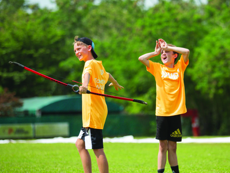 UFIT archery summer camp 2022