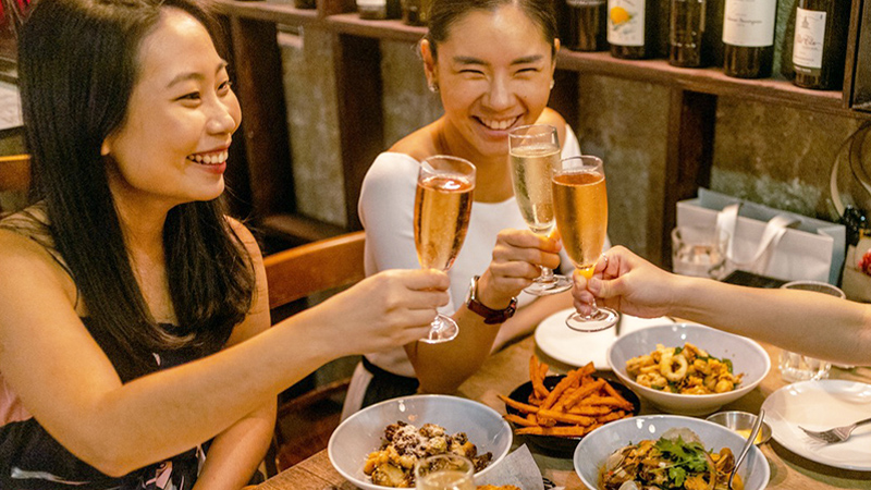 ladies nights in singapore nassim hill restaurant