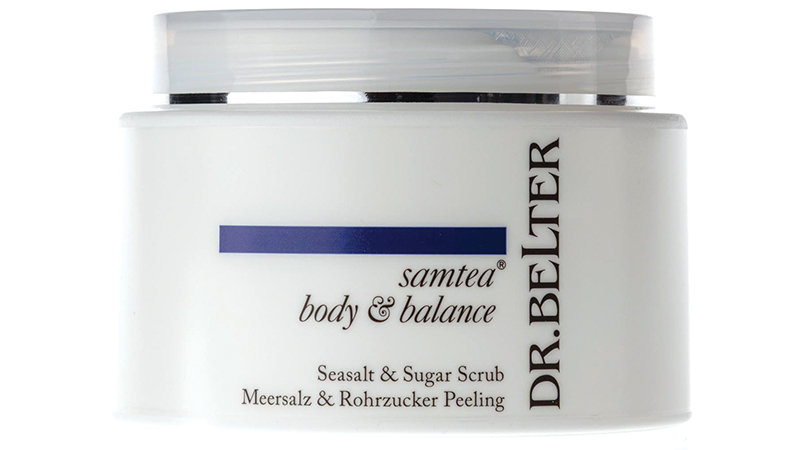 exfoliate Dr.Belter Seasalt & Sugar exfoliating Body Scrub, $78