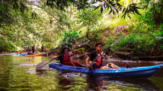 things to do in kuching kayaking