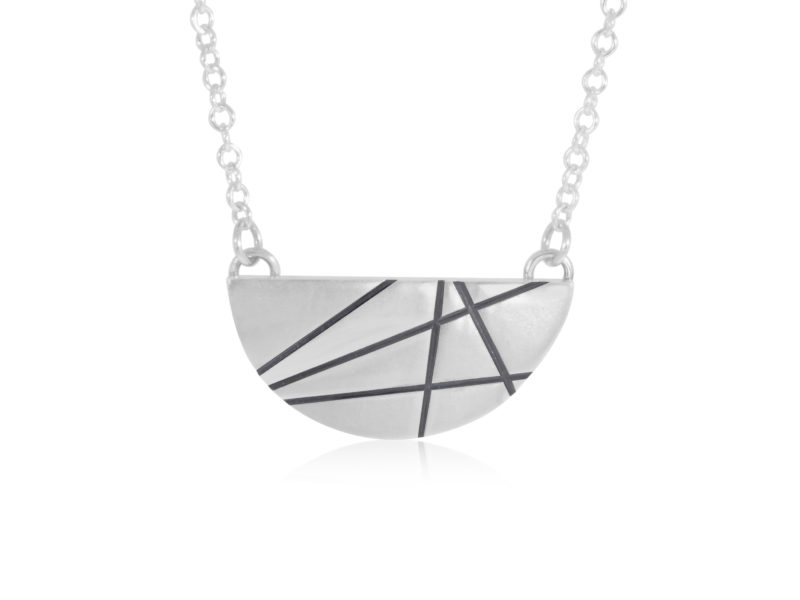 Stephanie Wong necklace silver