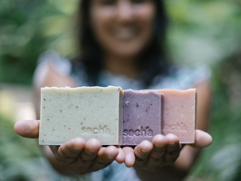 handmade soaps in singapore Sacha Botanicals peru