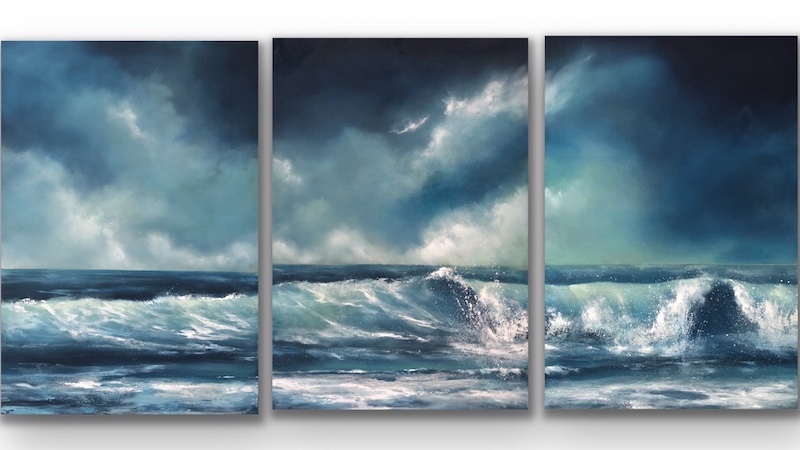 ‘A kinder sea’ by Charlotte Lane at REDSEA Gallery