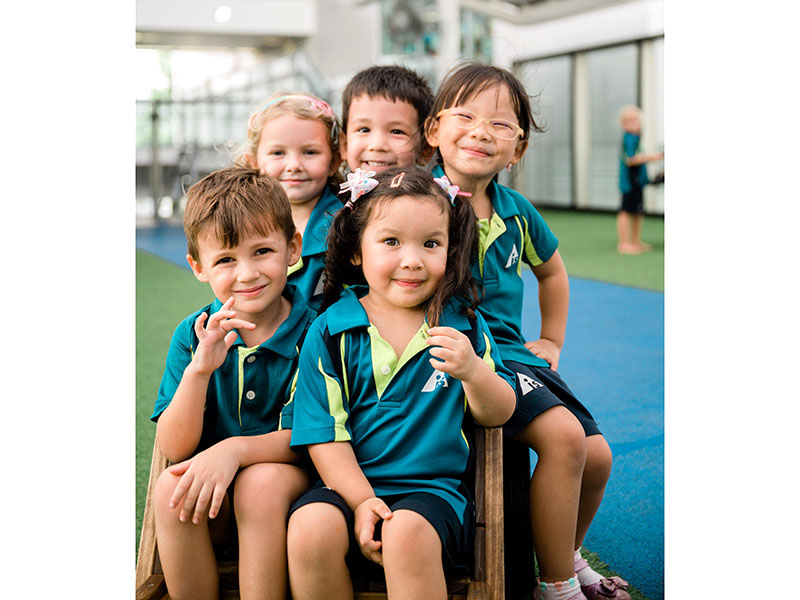 Australian International school early years kids outdoors school open house