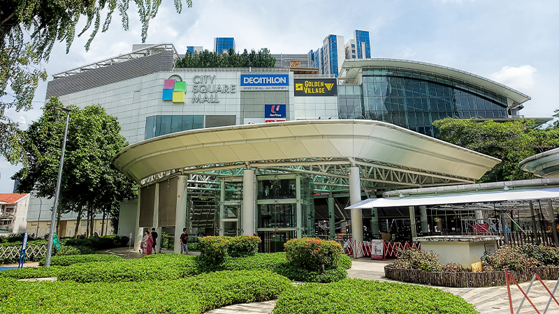City Square Mall near Farrer Park MRT Pek Kio market