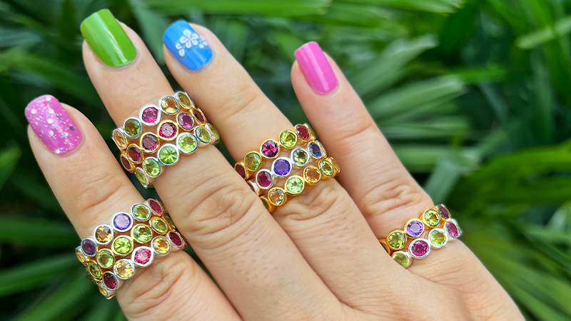 custom jewellery singapore gem rings