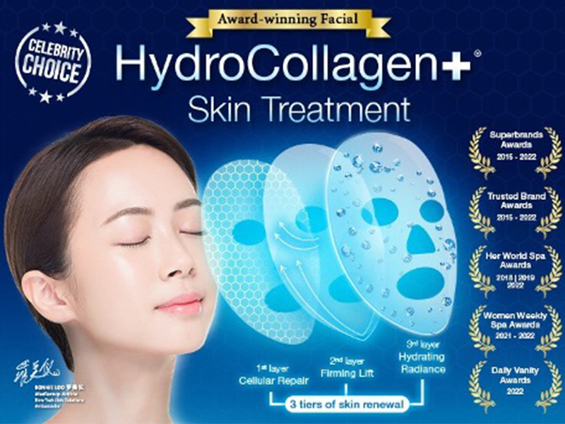 hydrocollagen face mask moisturiser for dry skin