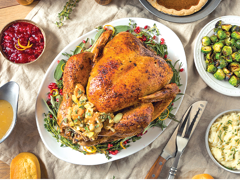 the best free-range roasted turkey recipe for this festive season