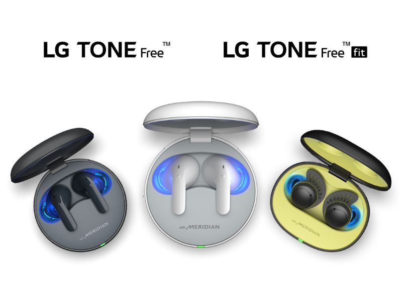 LG Tone Free earpods with noise cancelling