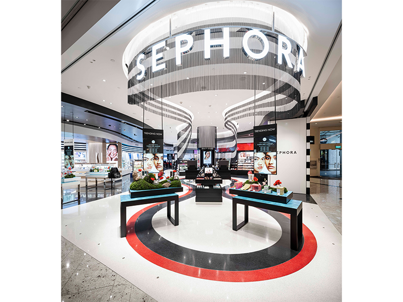 Sephora store front Raffles City