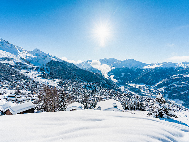 holiday at Verbier ski resort, Switzerland