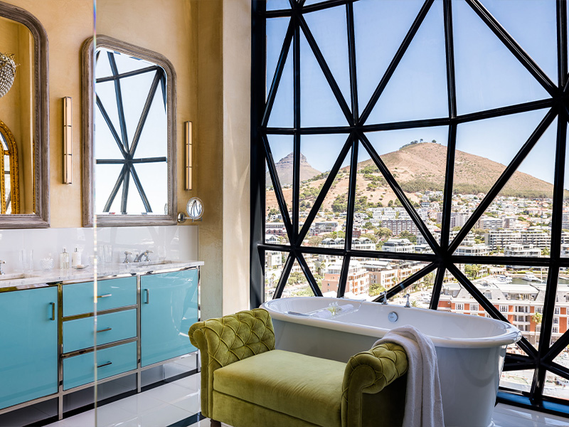 The Royal Portfolio hotel in Cape Town The Silo bathroom