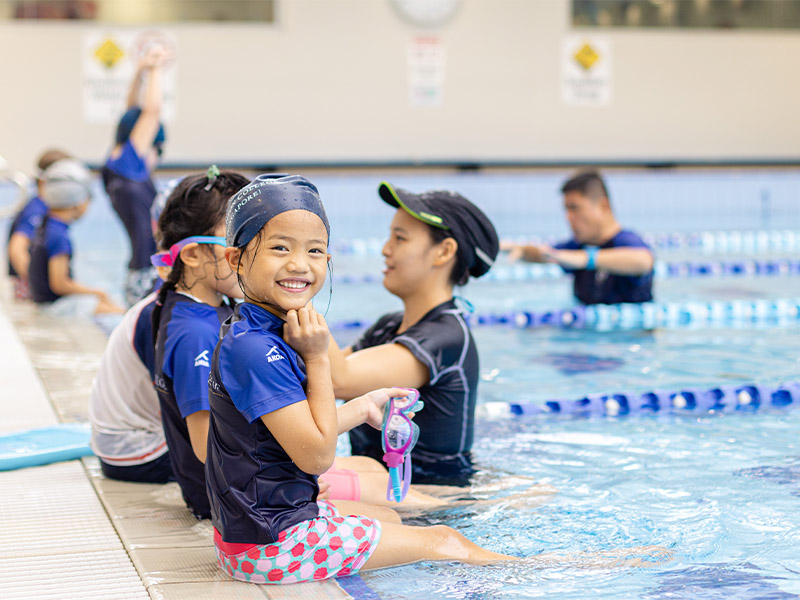 swimming time at school brighton Singapore pool