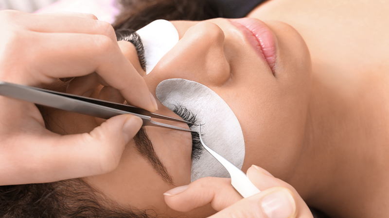 eyelash extensions in singapore powdery brow
