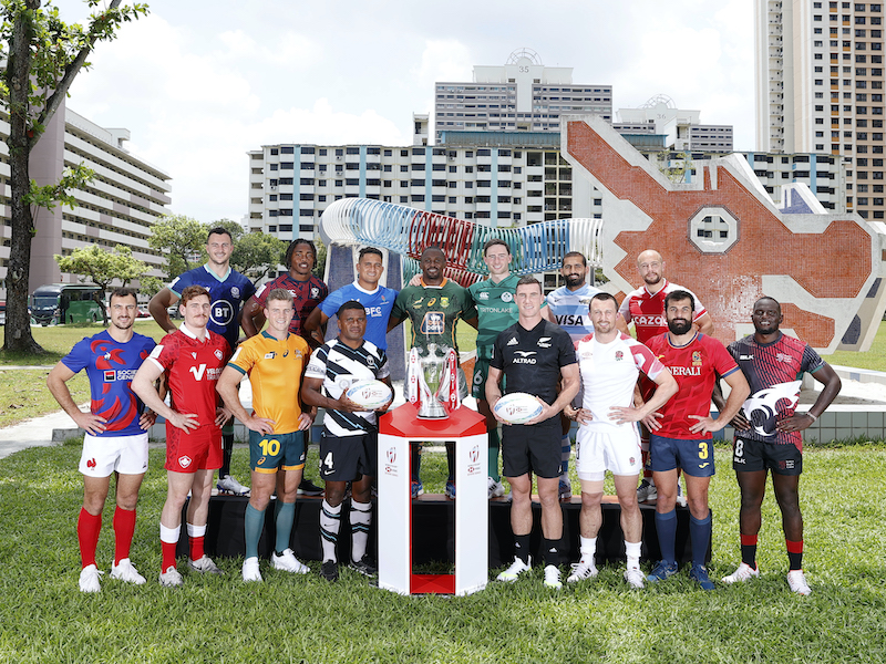 rugby championship captains HSBC Singapore Sevens 2023
