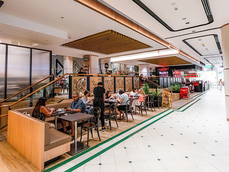 cafes in Shopping Malls in Singapore 