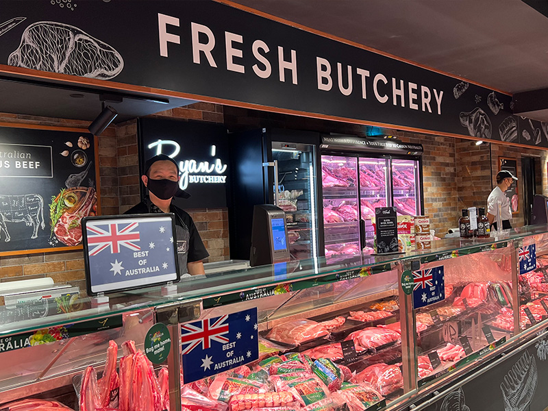 meat products from Australia at Cold Storage Singapore