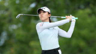 Lydia Ko plays golf tournament in singapore