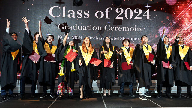 graduating from A levels in Singapore - EtonHouse