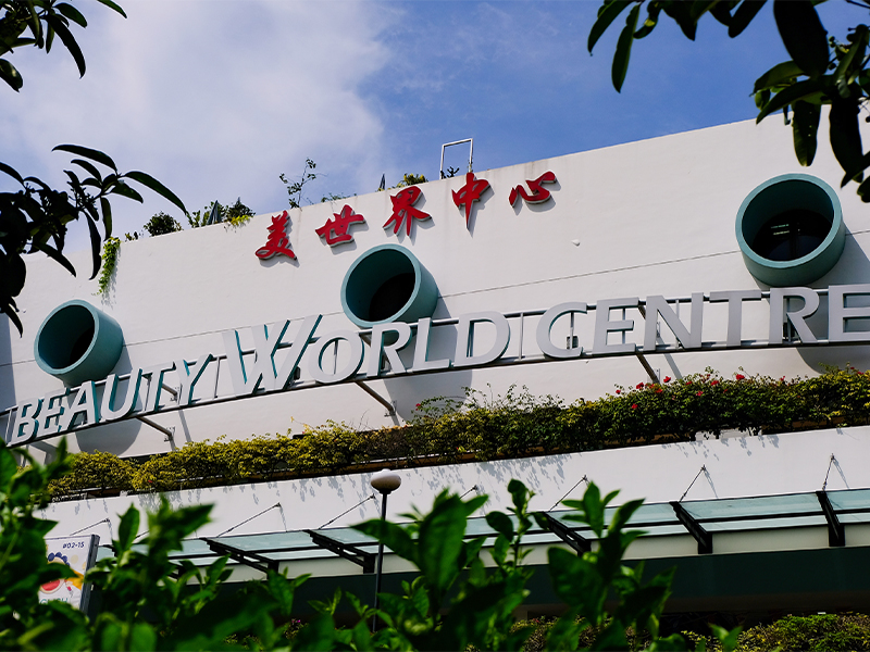 Beauty World MRT and shopping centre