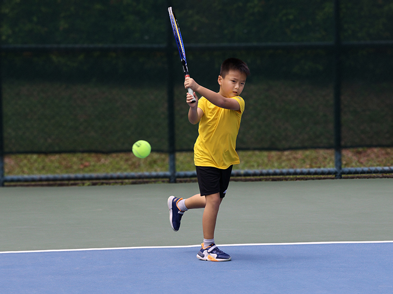 Tenez Academy tennis lessons in Singapore with holiday camp - tennis coach in Singapore 