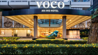 new hotel on Orchard Road singapore voco opus bar and grill