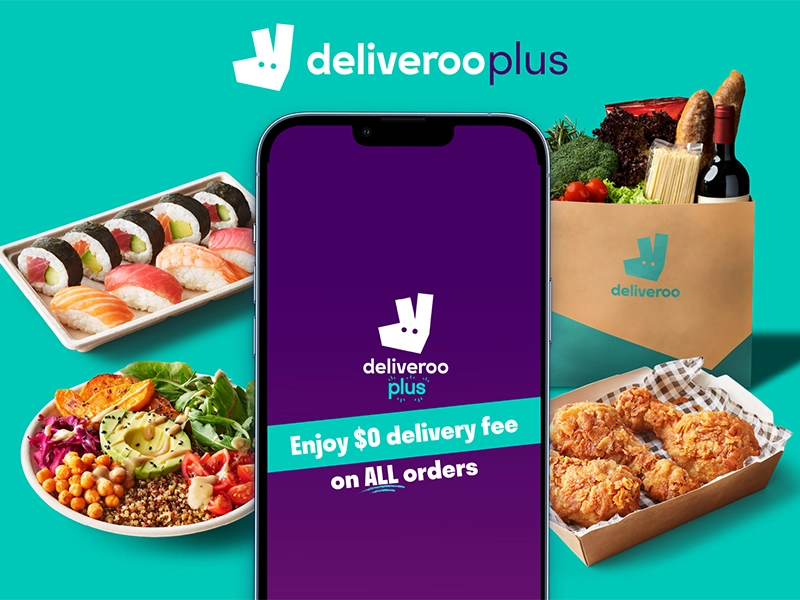 Looking for food delivery apps in Singapore? Try Deliveroo Plus