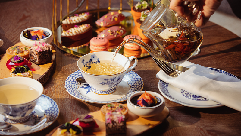 High tea in Singapore - Orchard Road hotels with afternoon tea 