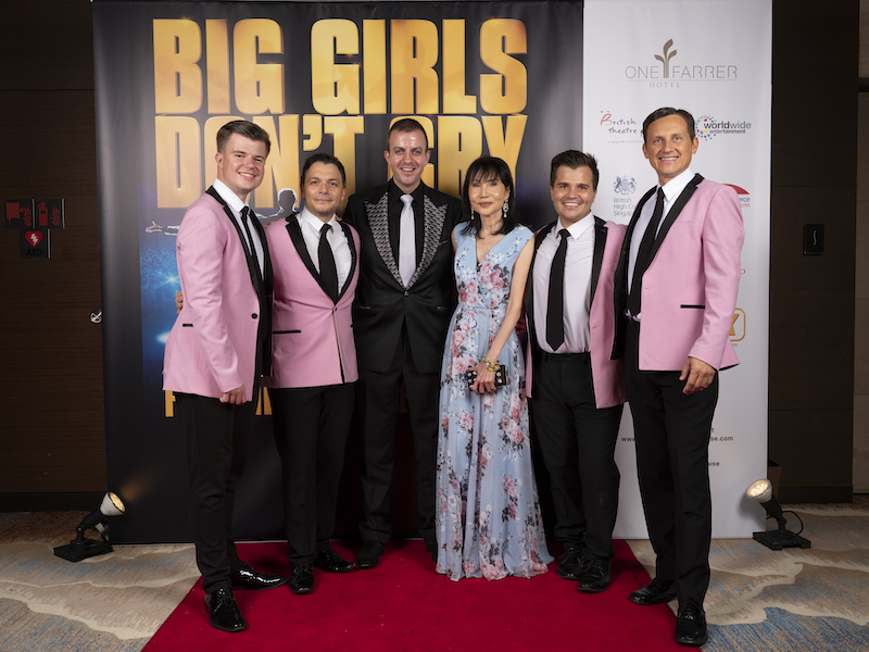 Big Girls Don't Cry cast London musical West End with Cecilia Leong-Faulkner