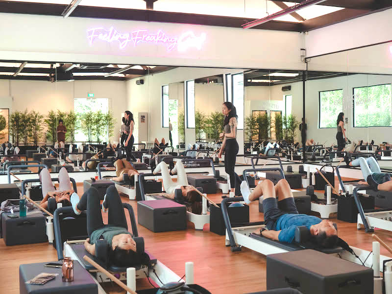 Flyproject Reformer pilates class Singapore