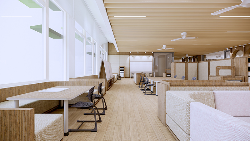 new campus building interiors - IFS French kindergarten