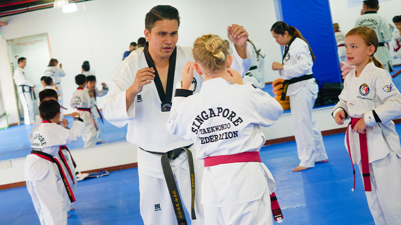 JH Kim Taekwondo Institute for Martial arts classes in Singapore 