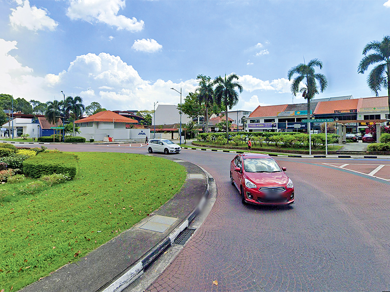 A landed property in Singapore in the Serangoon Gardens Estate