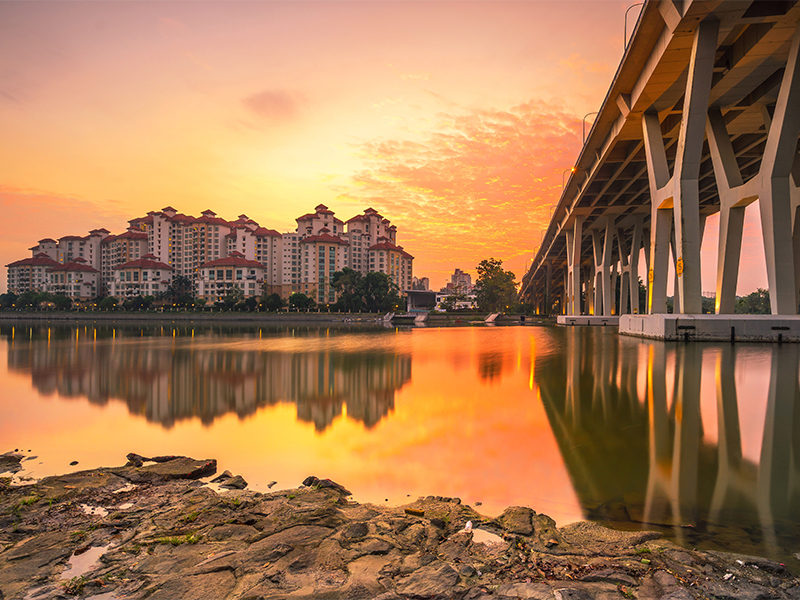 Costa Rhu, a Tanjong Rhu condo near Gardens by the bay east also home to a family of otters