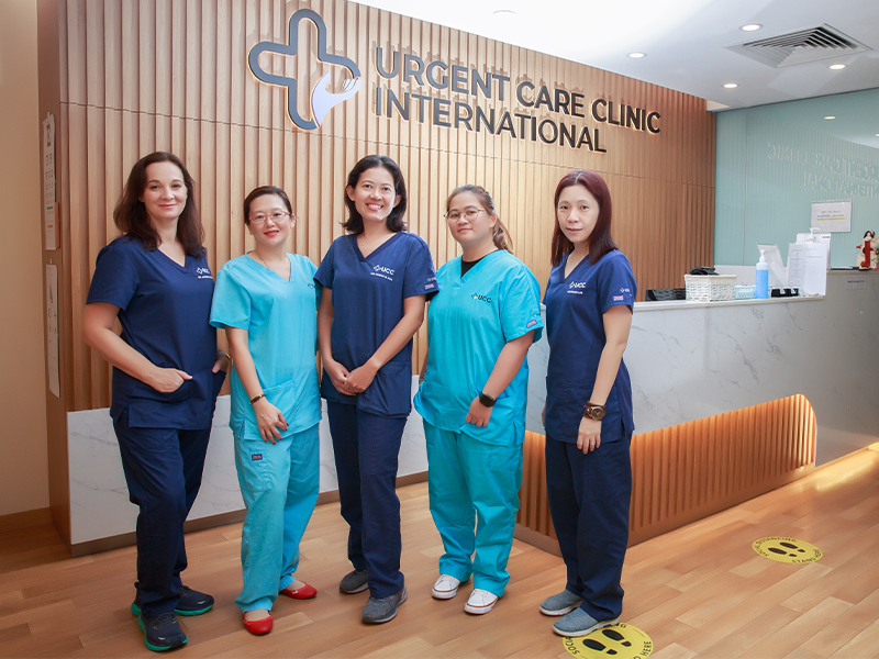 Urgent Care Clinic International, a medical centre for emergency care