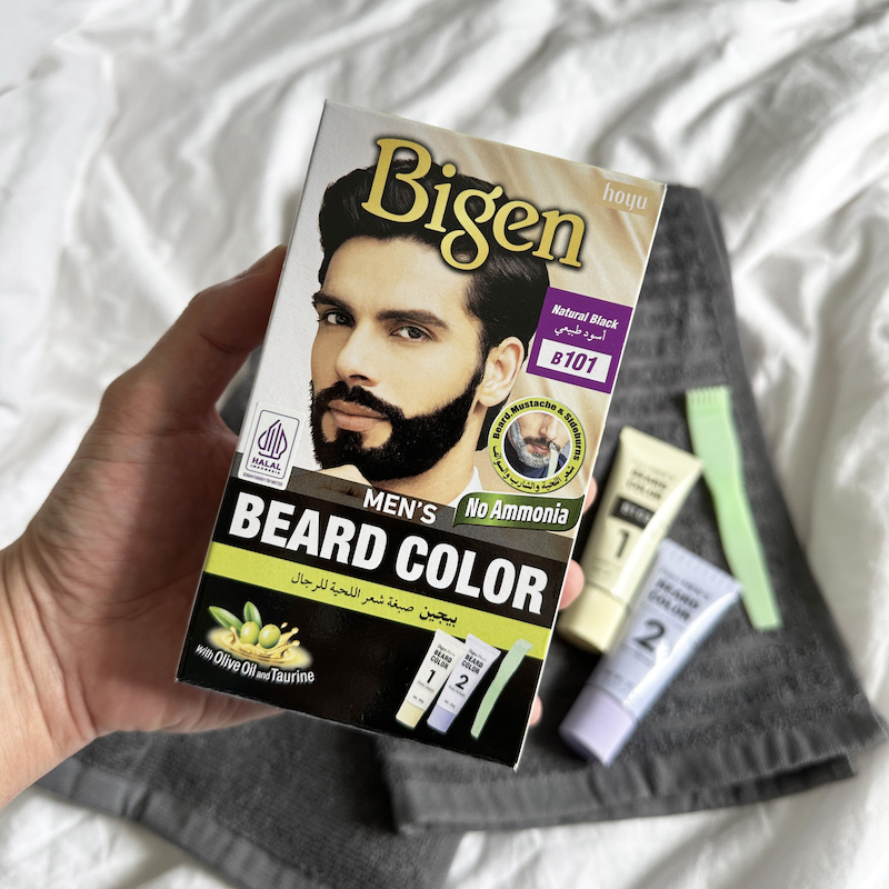 Bigen Men beard dye and grooming for gentlemen 