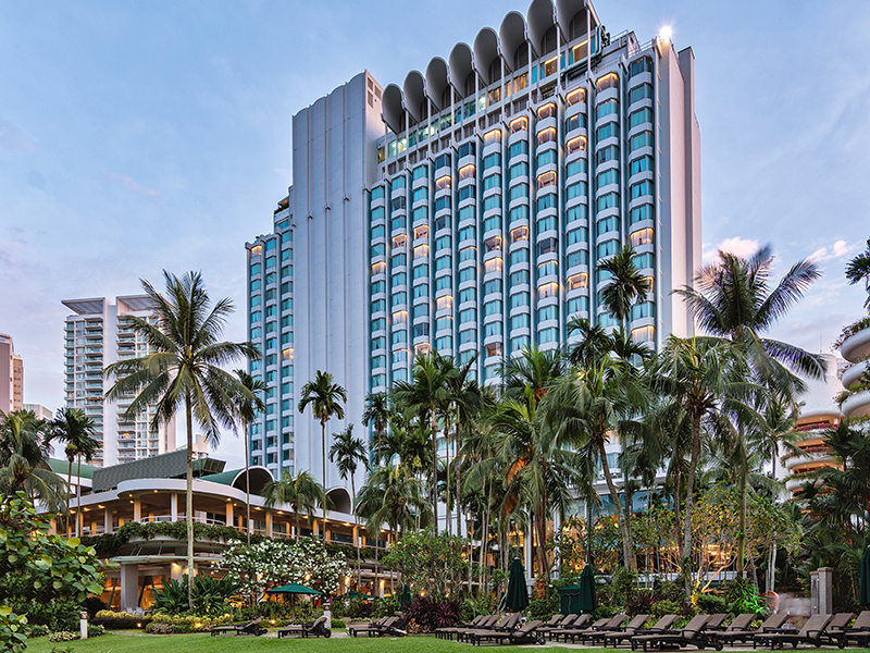 Shangri-la hotel in Singapore