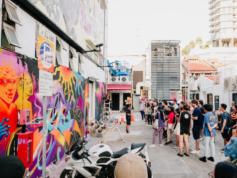 exhibition and murals in singapore