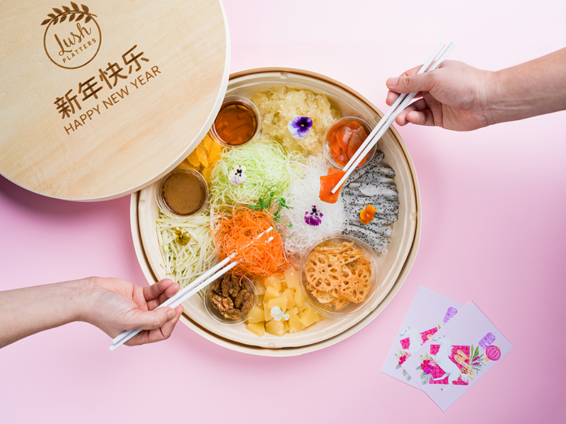 Lush Platters - Chinese New Year goodies