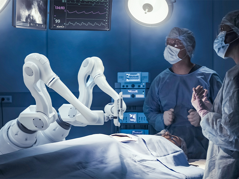 Activ Orthopaedic knee replacement operation robot-assisted surgery 
