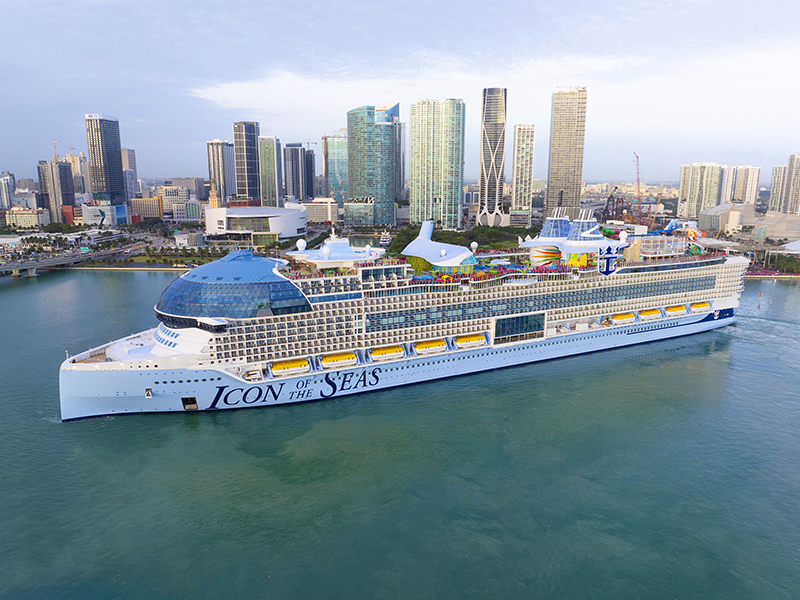 Icon of the Seas Royal Caribbean in Miami