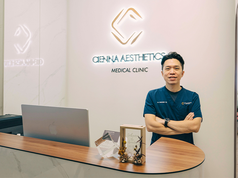 Cienna Aesthetics Where to go for botox in Singapore; Deusaderm collagen fillers skin clinic