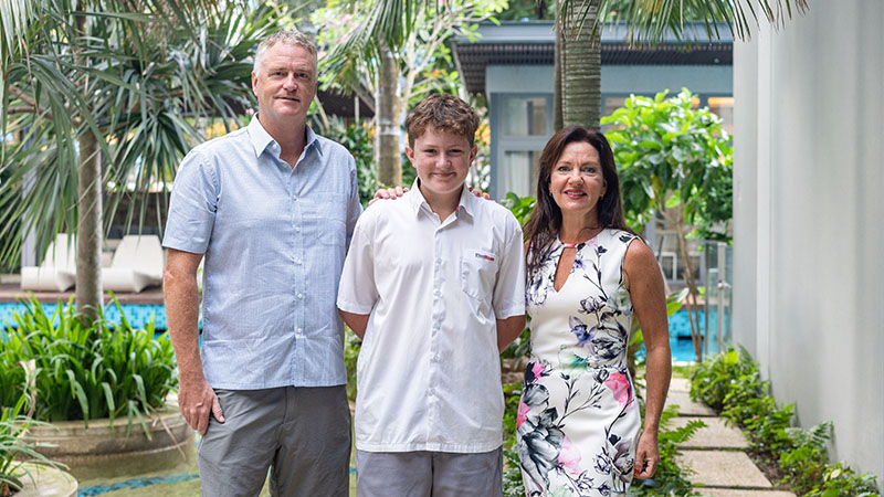 image of family from EtonHouse IB International School