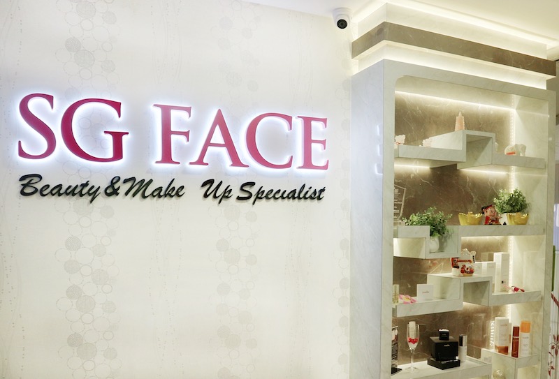 SG Face - extraction facials in Singapore for clogged pores and blackheads