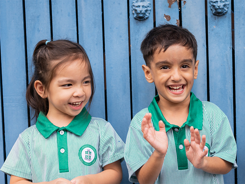 SJI international preschool students (former Maris Stella Kindergarten)