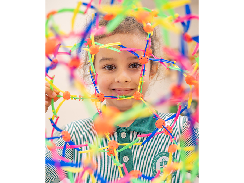 engage in child-led play at SJI International Preschool open house