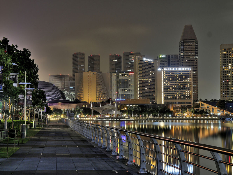 Marina Bay Sands Boardwalk - a site to catch NDP 2024