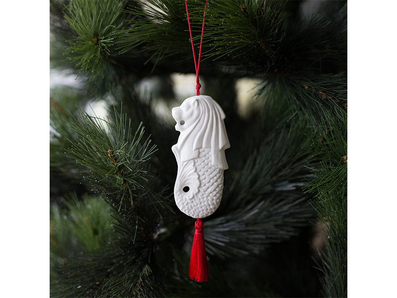 merlion christmas tree decoration