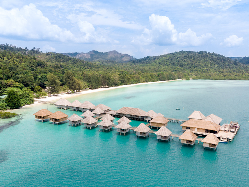 short vacation from Singapore Telunas beach resort