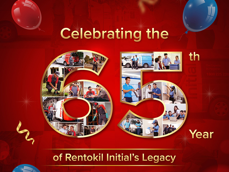 rentokil 65th anniversary singapore pest control services